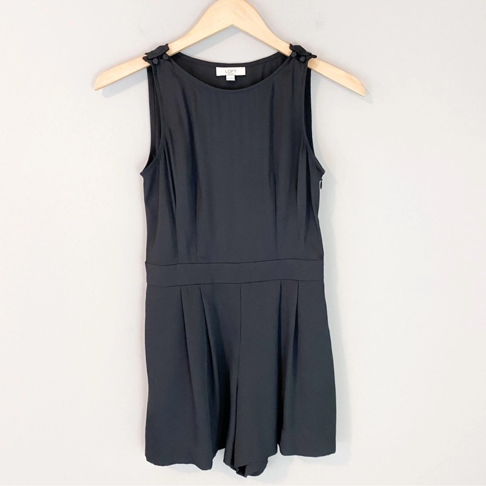 LOFT Elegant Black Romper